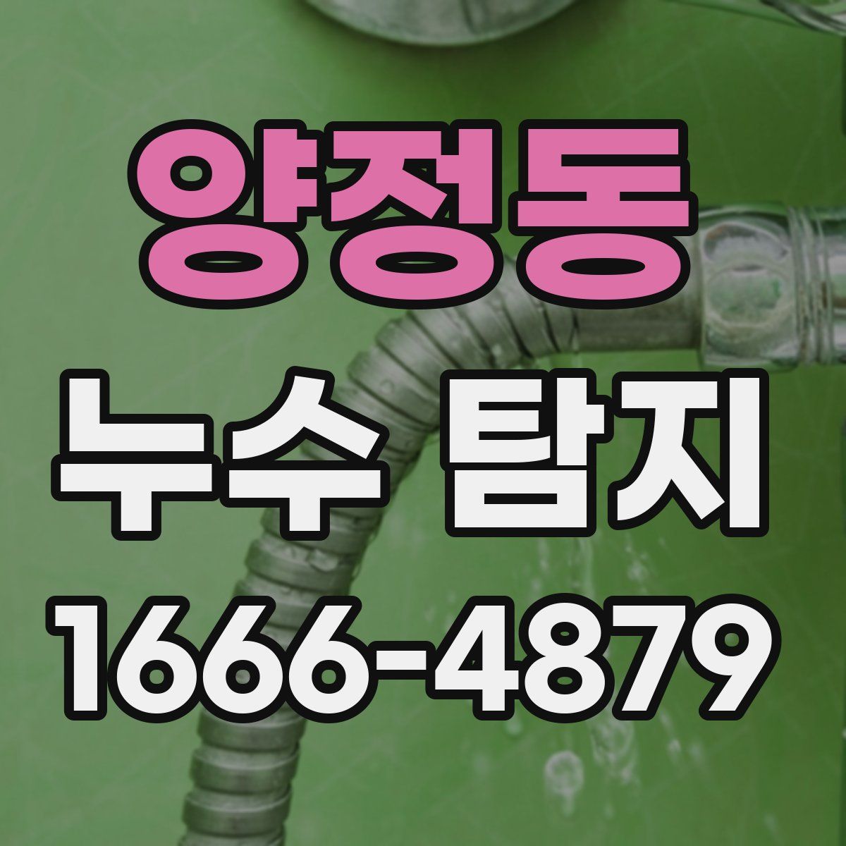 양정동 누수 탐지
