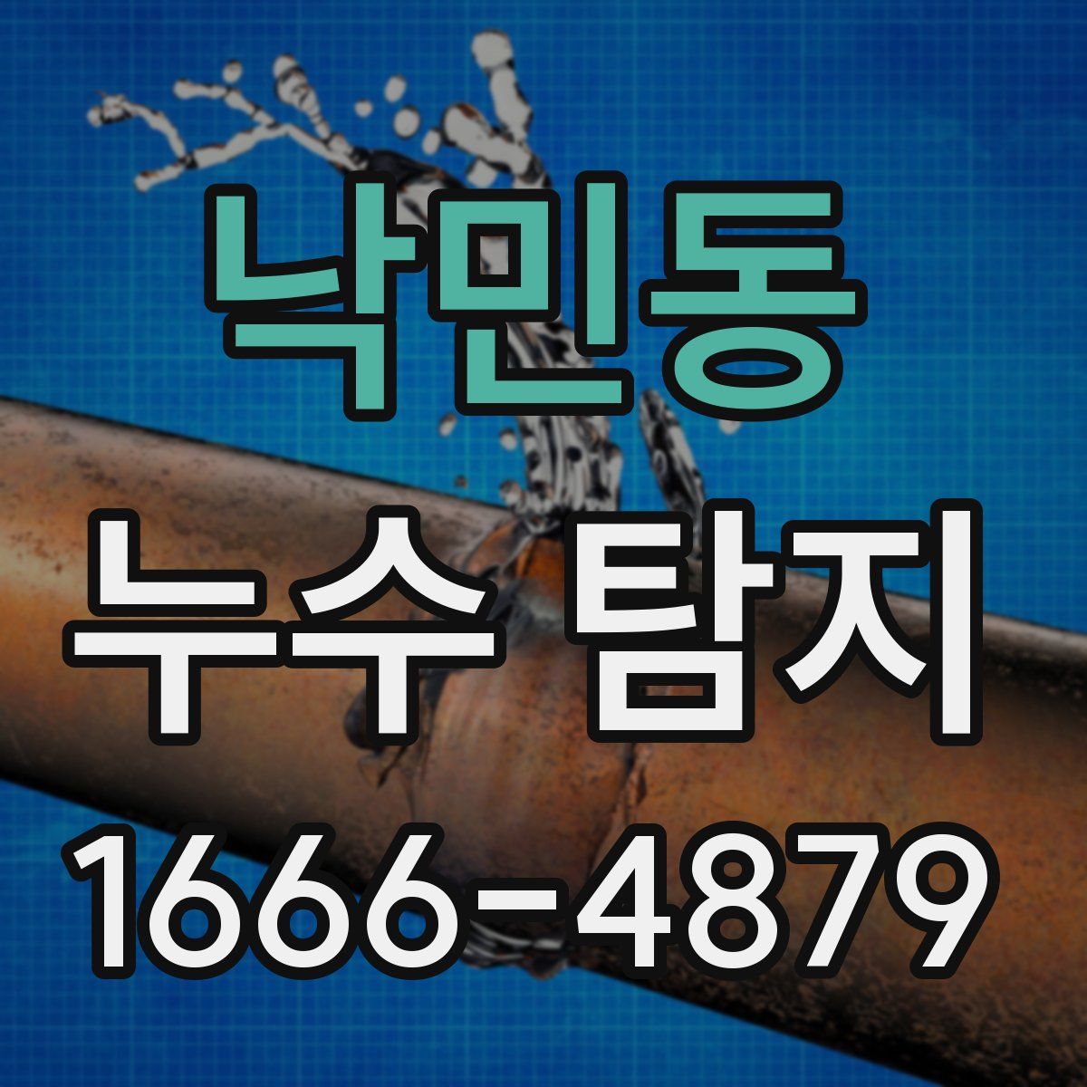 낙민동 누수 탐지
