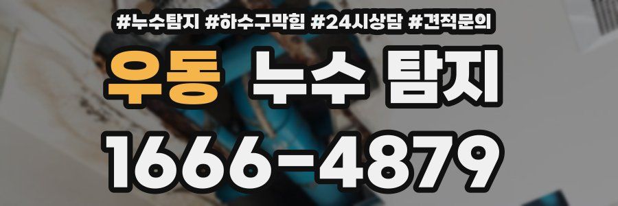 우동 누수 탐지