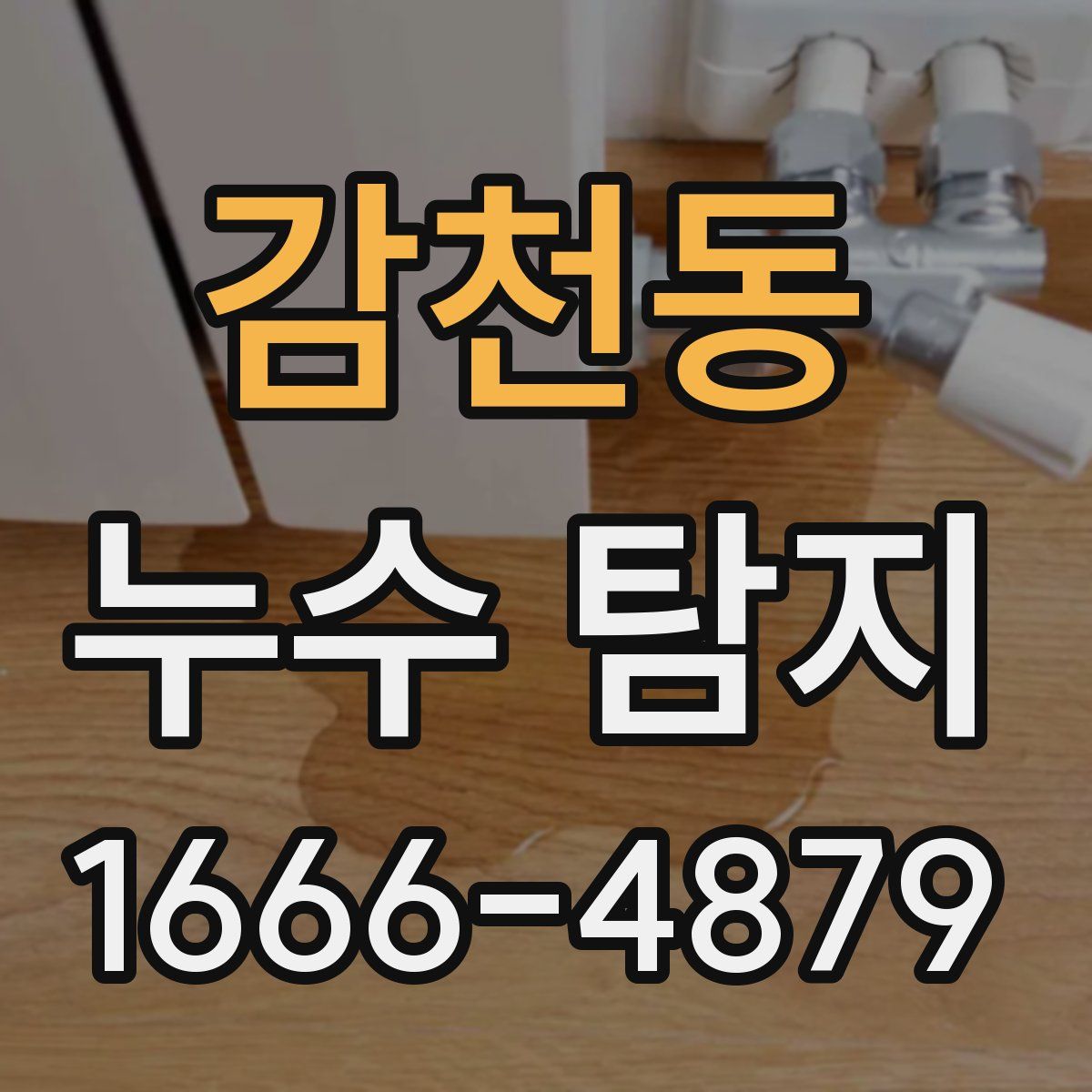 감천동 누수 탐지