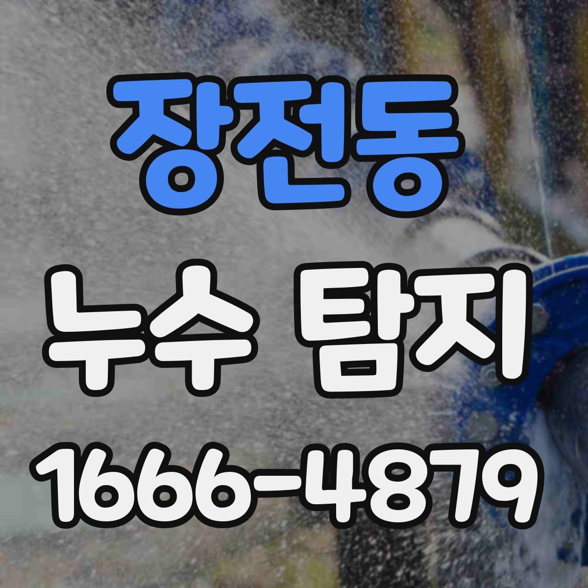 장전동 누수 탐지