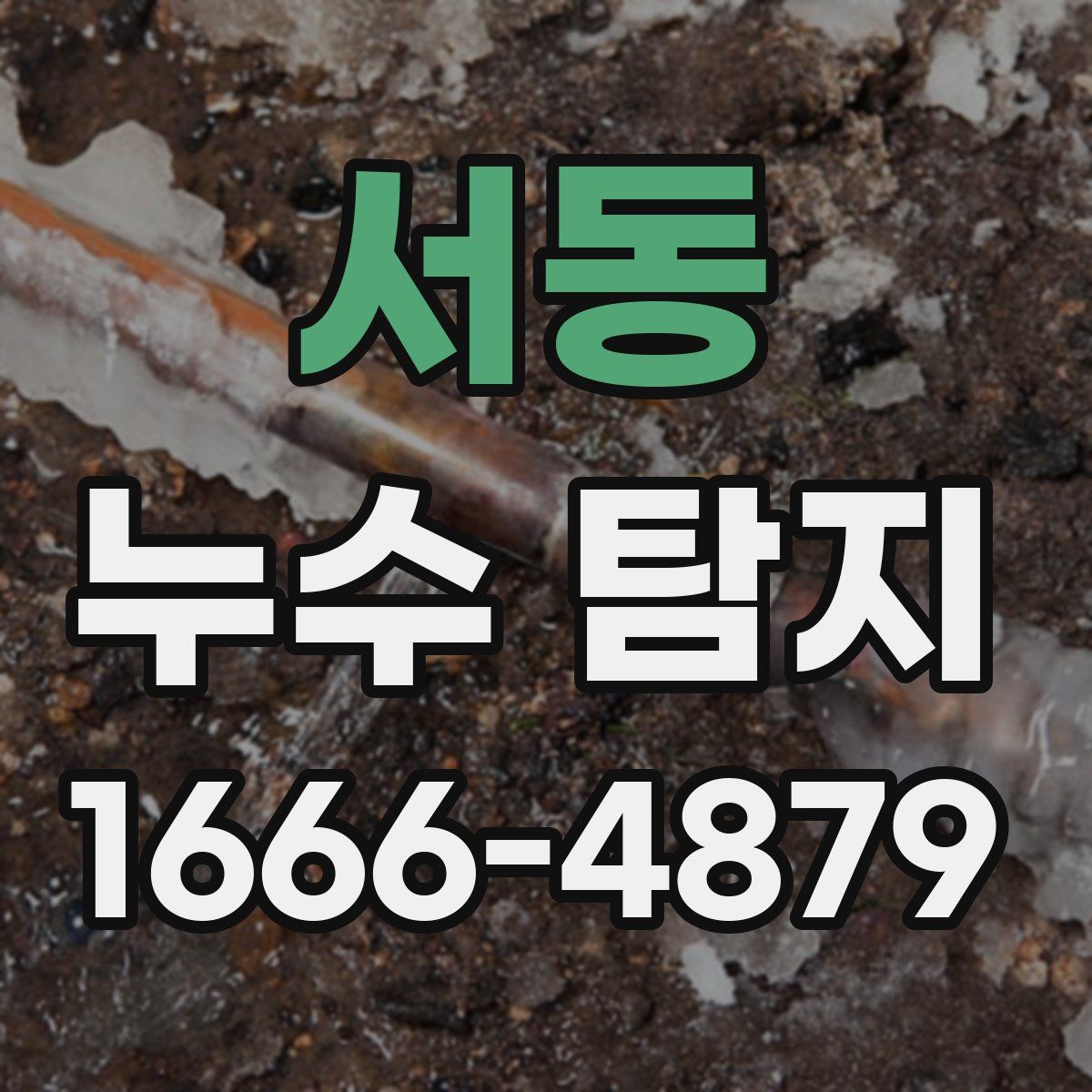 서동 누수 탐지