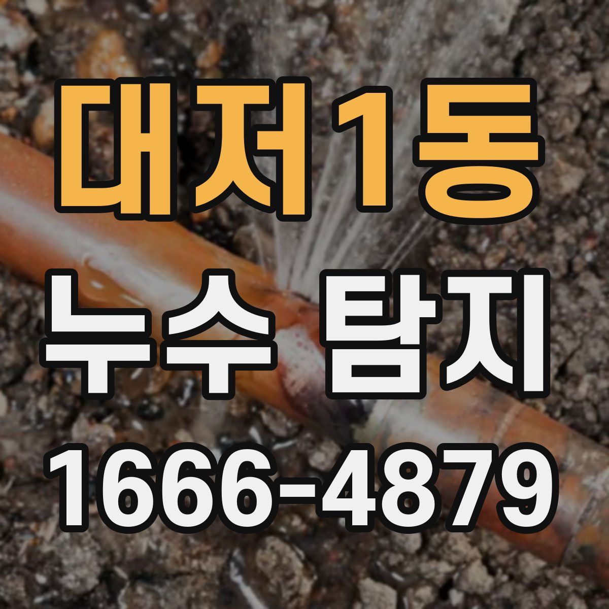 대저1동 누수 탐지