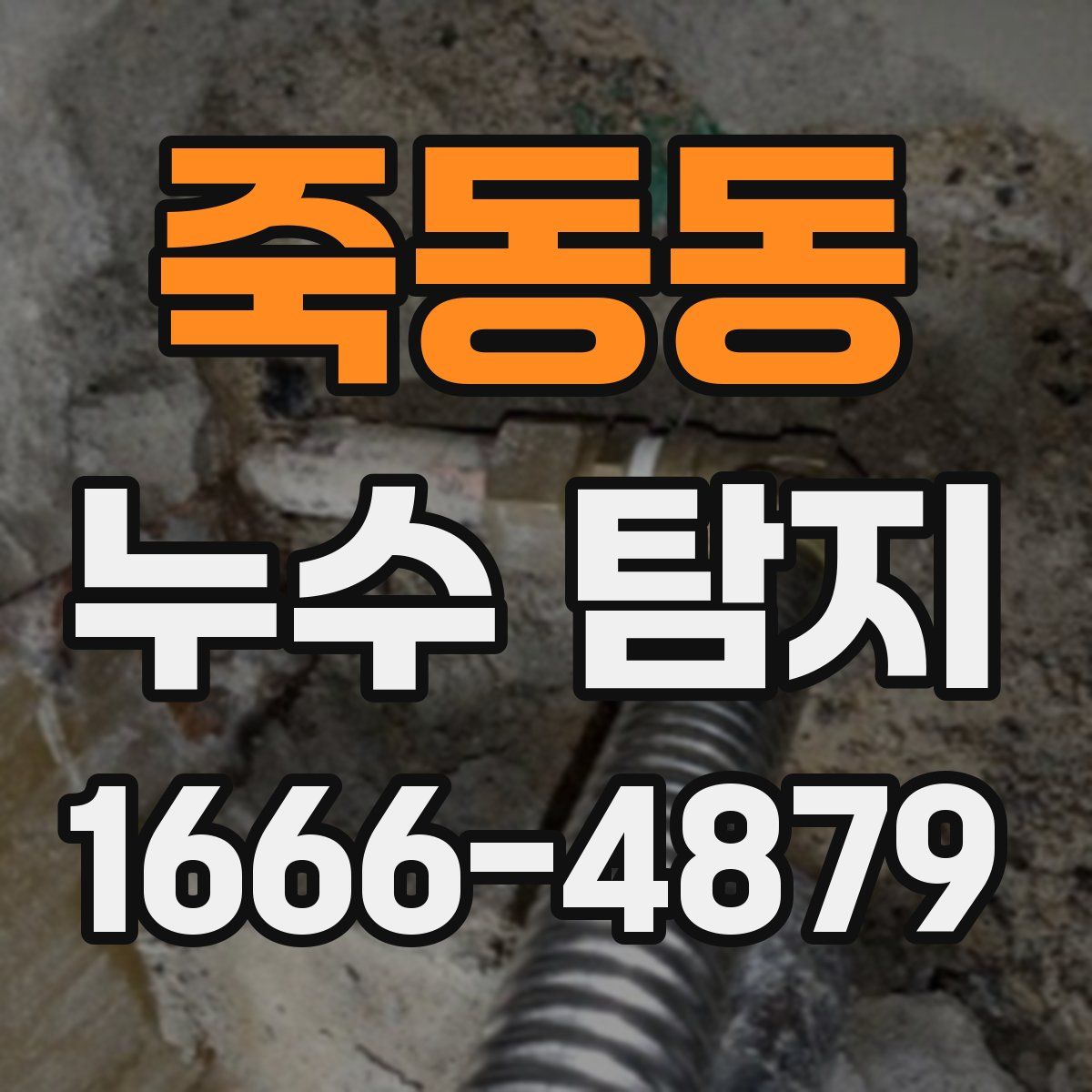 죽동동 누수 탐지
