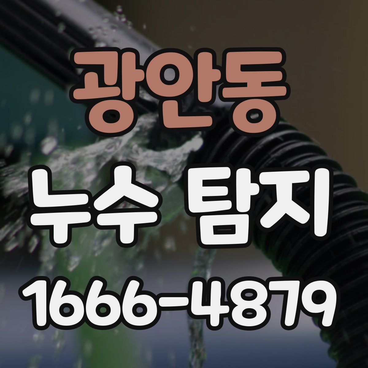 광안동 누수 탐지