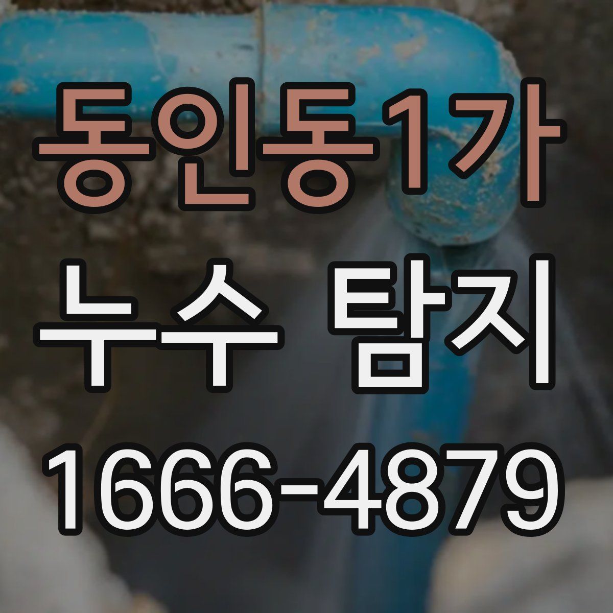 동인동1가 누수 탐지