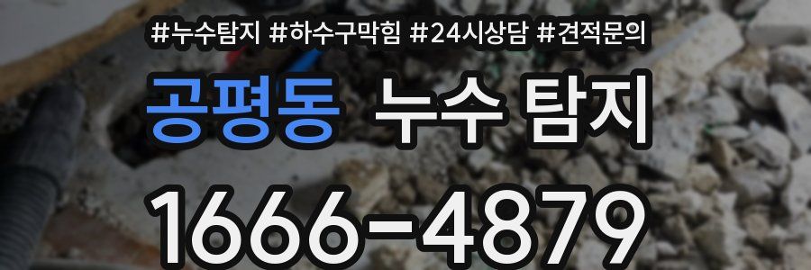 공평동 누수 탐지