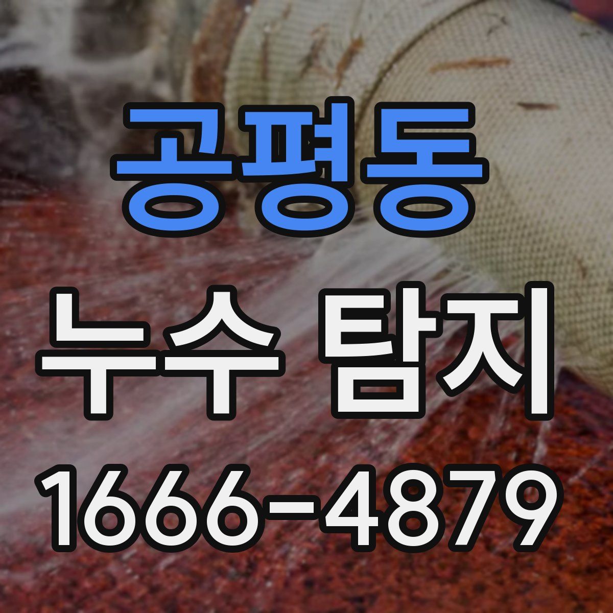 공평동 누수 탐지