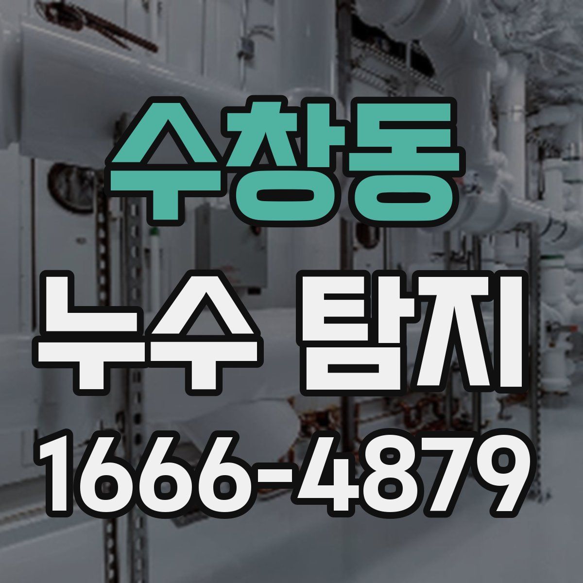수창동 누수 탐지