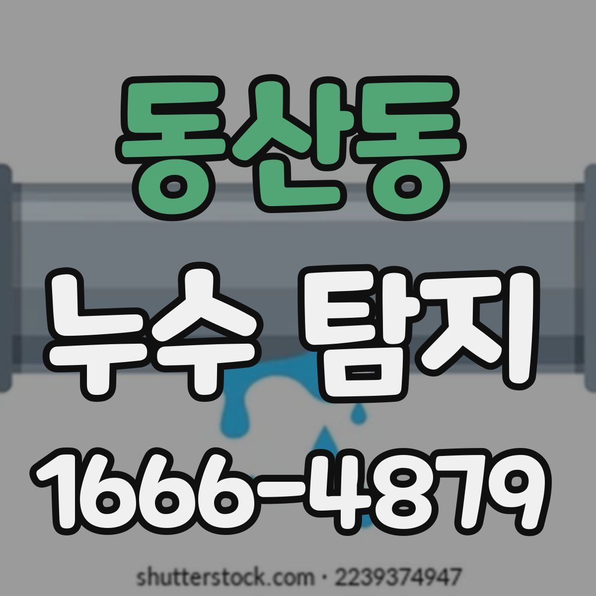 동산동 누수 탐지