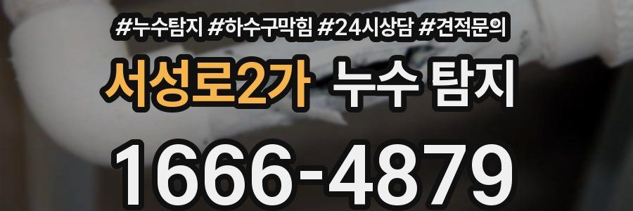 서성로2가 누수 탐지