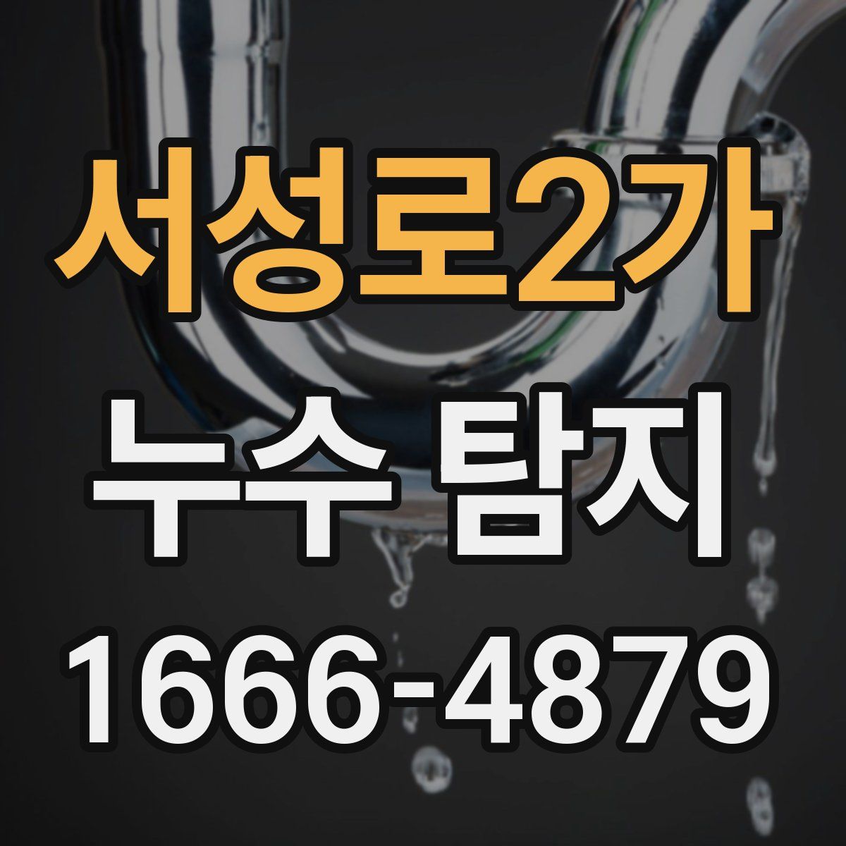 서성로2가 누수 탐지