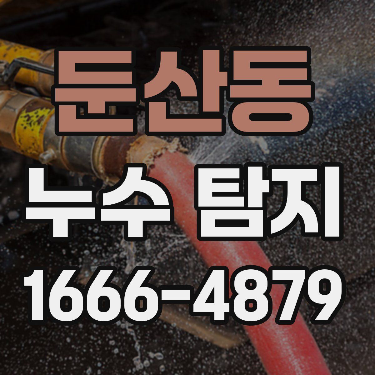 둔산동 누수 탐지