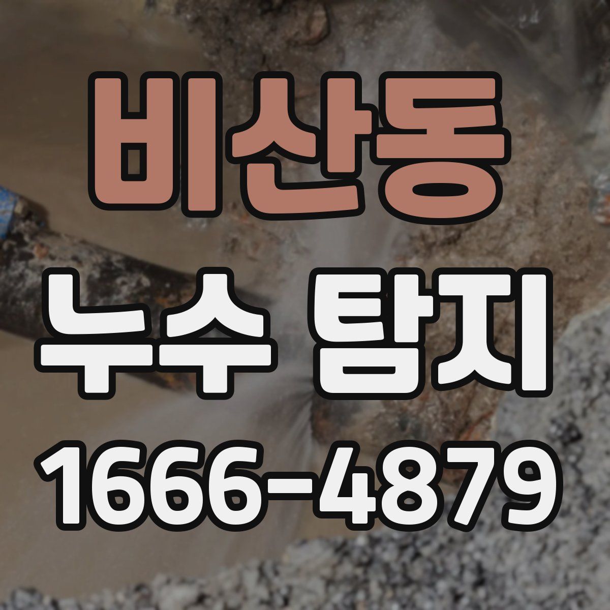 비산동 누수 탐지