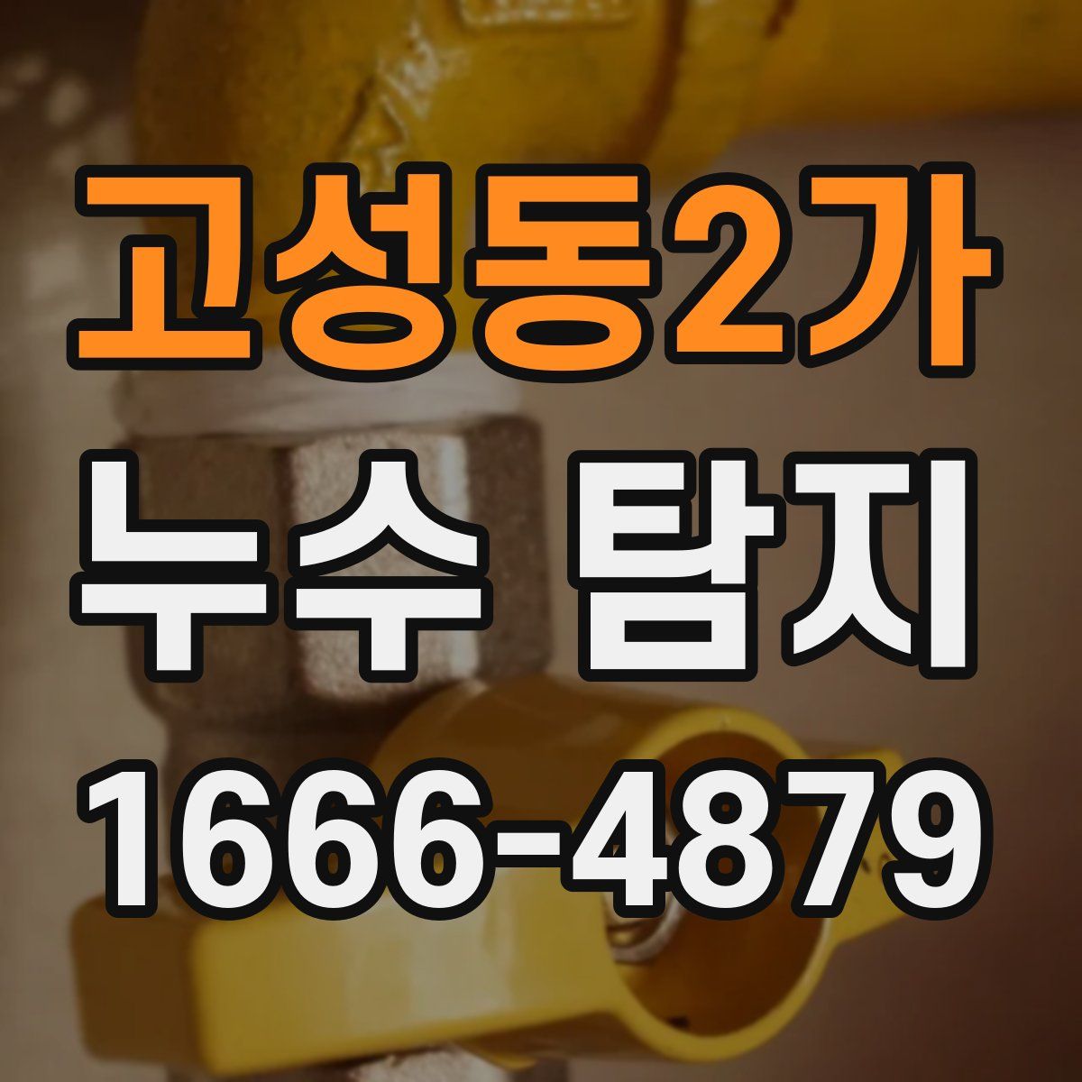 고성동2가 누수 탐지