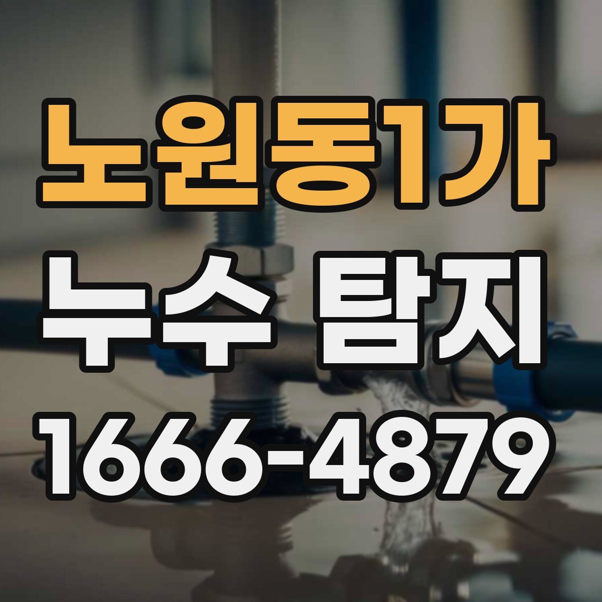 노원동1가 누수 탐지