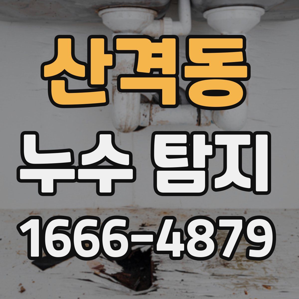 산격동 누수 탐지