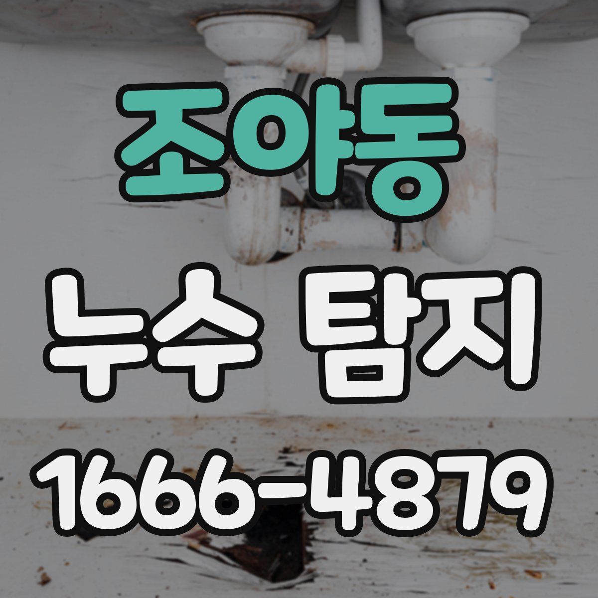조야동 누수 탐지