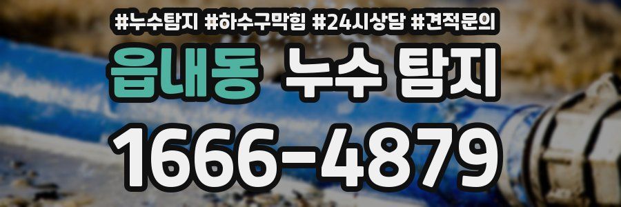 읍내동 누수 탐지