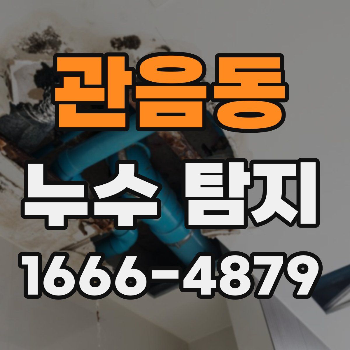 관음동 누수 탐지