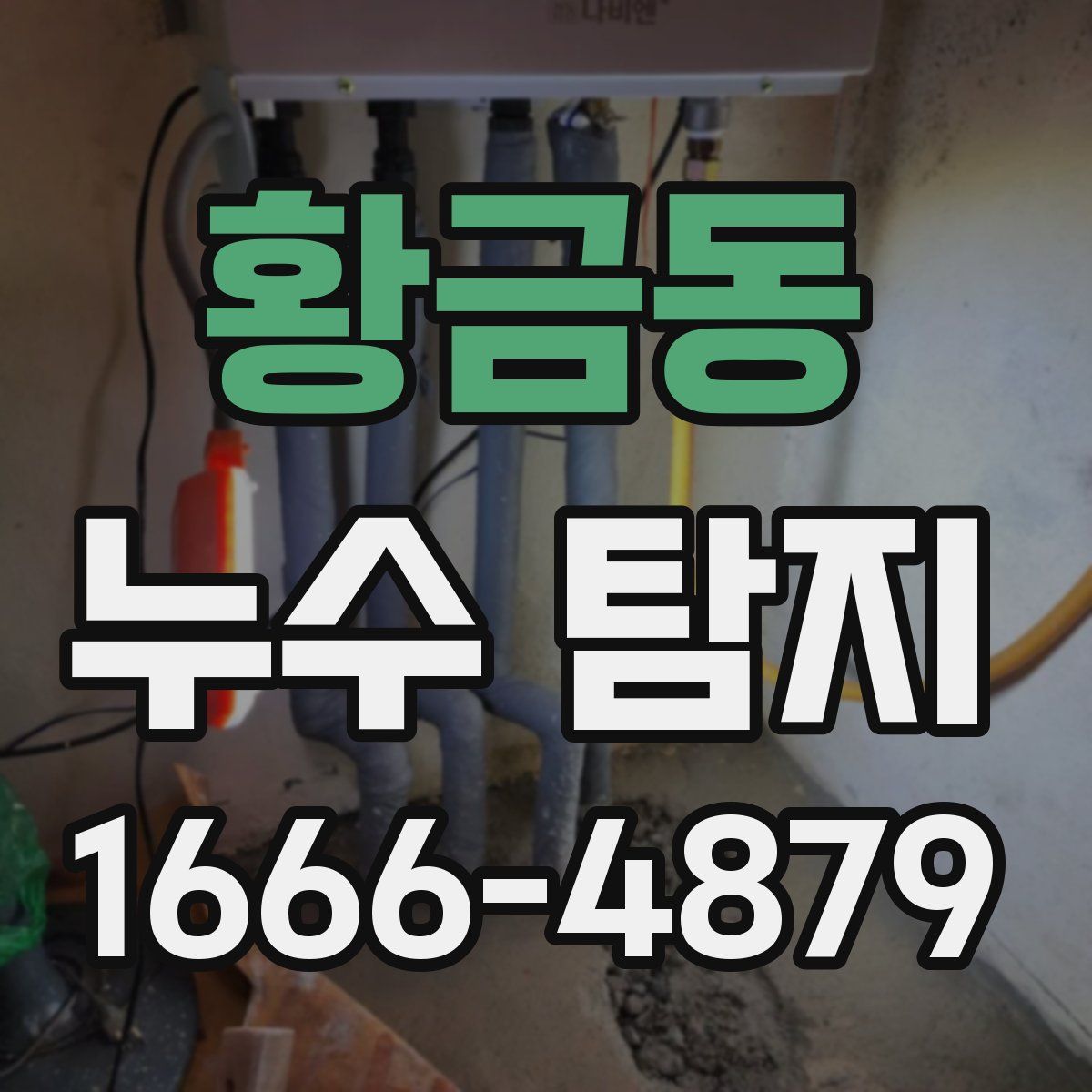 황금동 누수 탐지