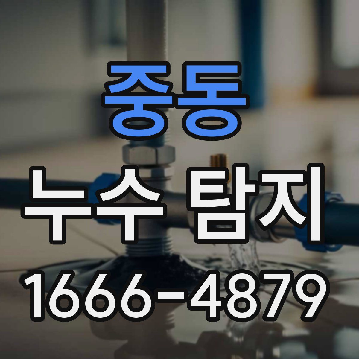 중동 누수 탐지