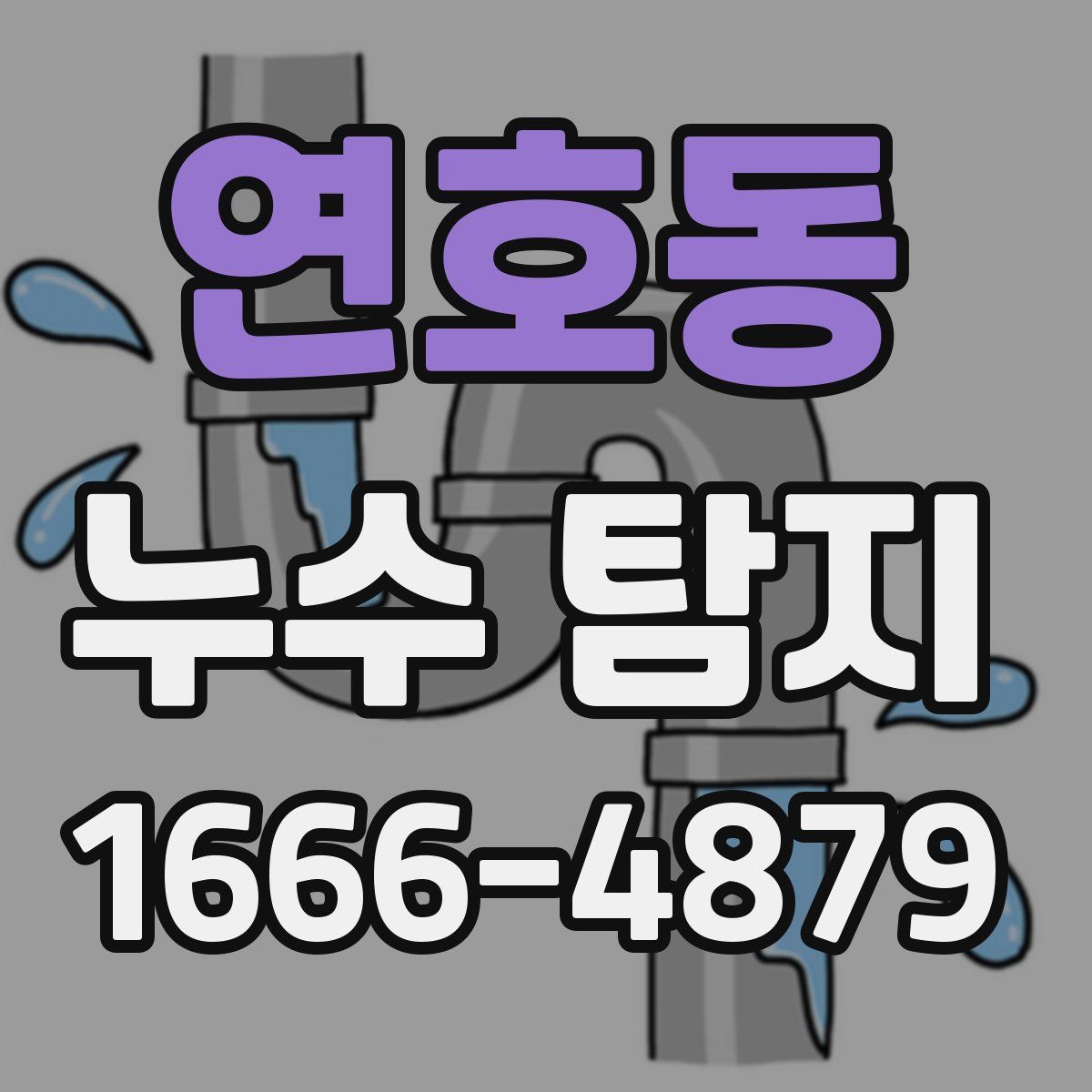 연호동 누수 탐지