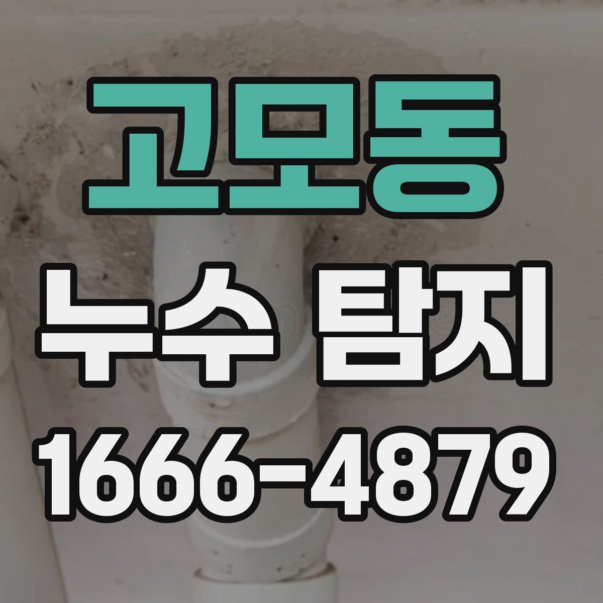 고모동 누수 탐지