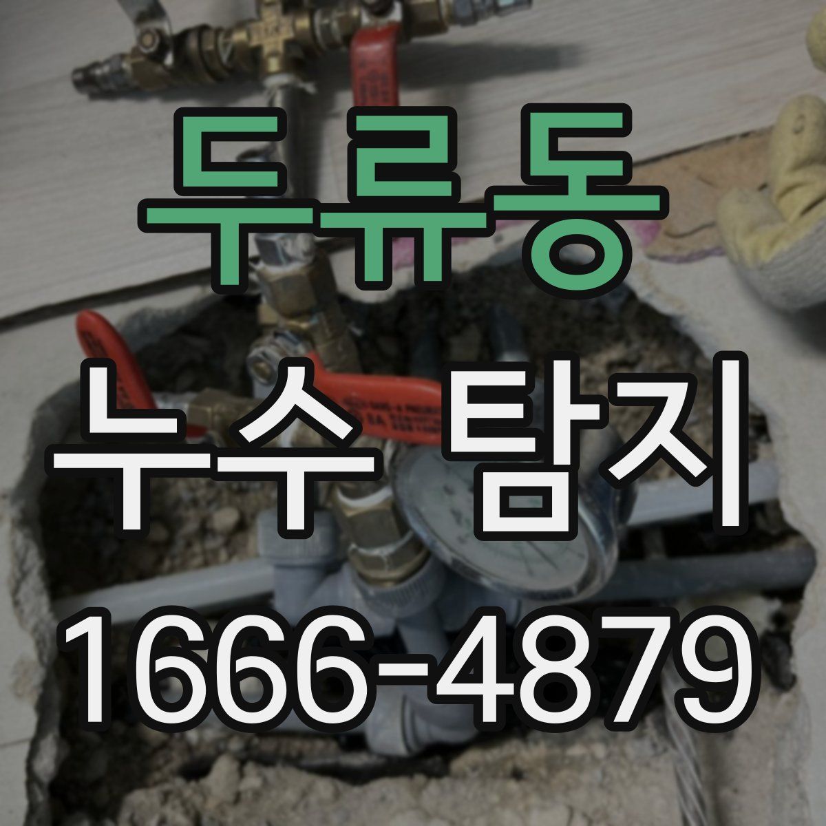 두류동 누수 탐지