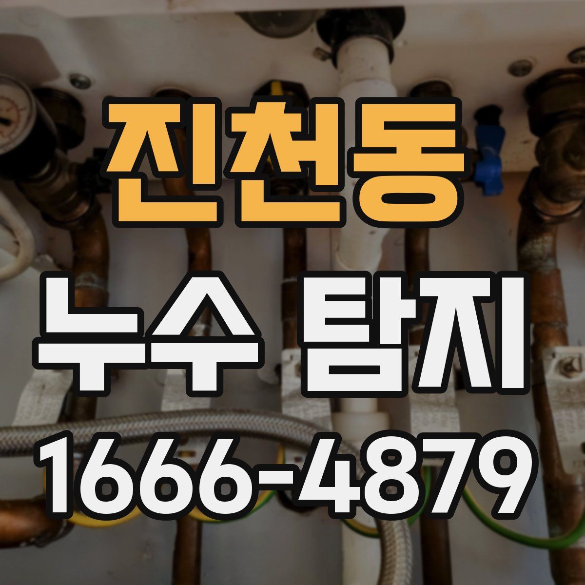 진천동 누수 탐지