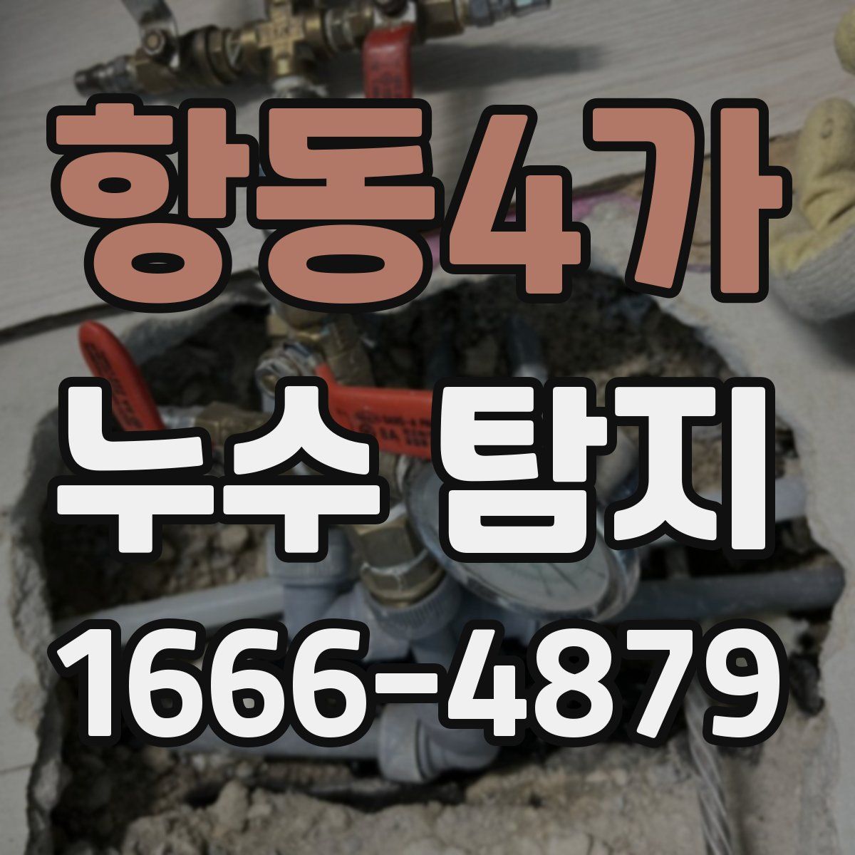 항동4가 누수 탐지