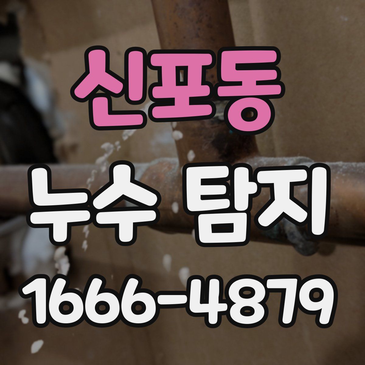 신포동 누수 탐지