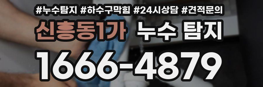 신흥동1가 누수 탐지