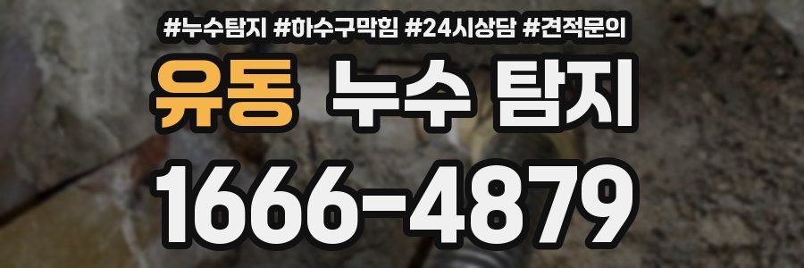 유동 누수 탐지