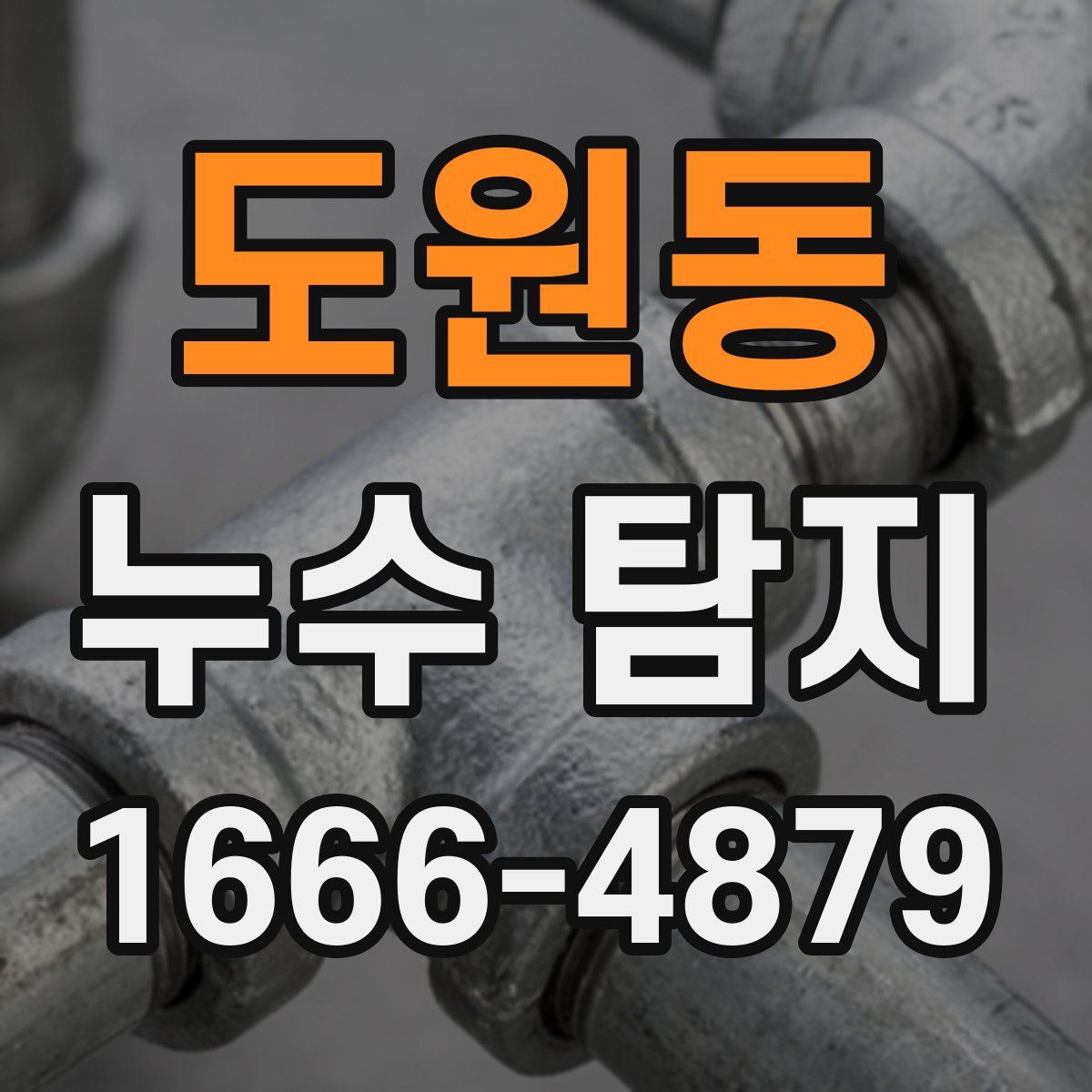 도원동 누수 탐지