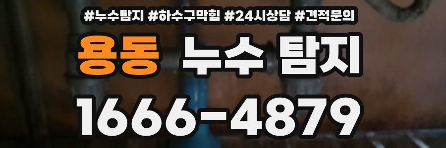 용동 누수 탐지