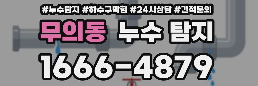 무의동 누수 탐지