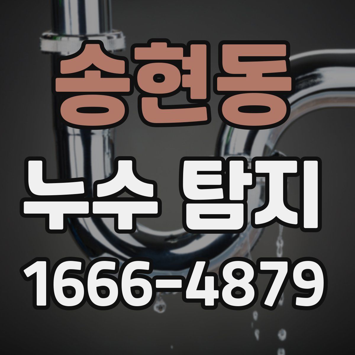 송현동 누수 탐지