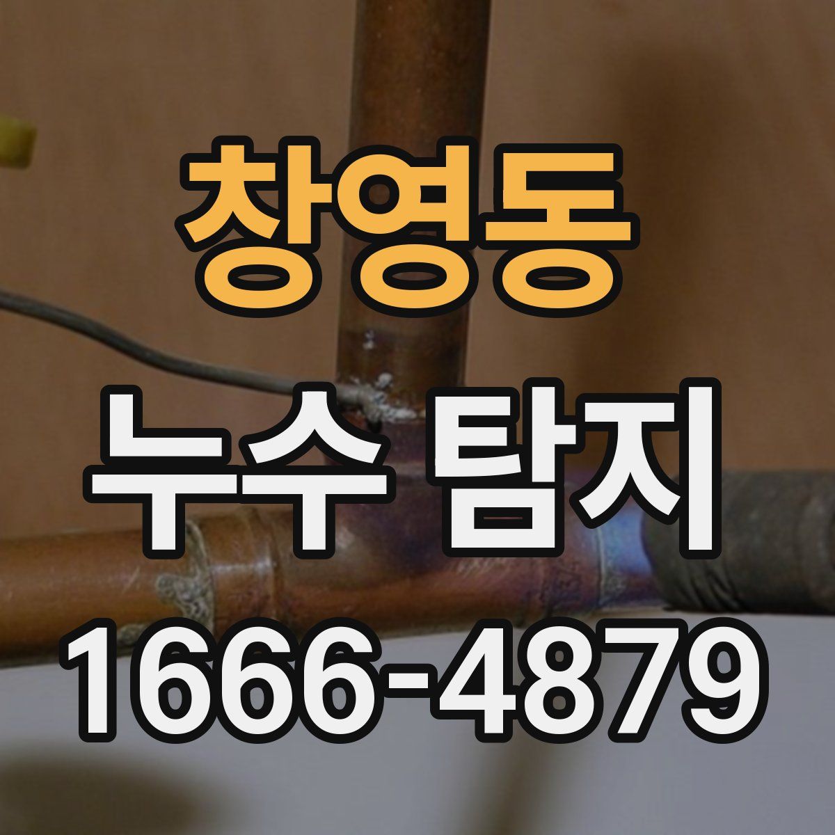 창영동 누수 탐지