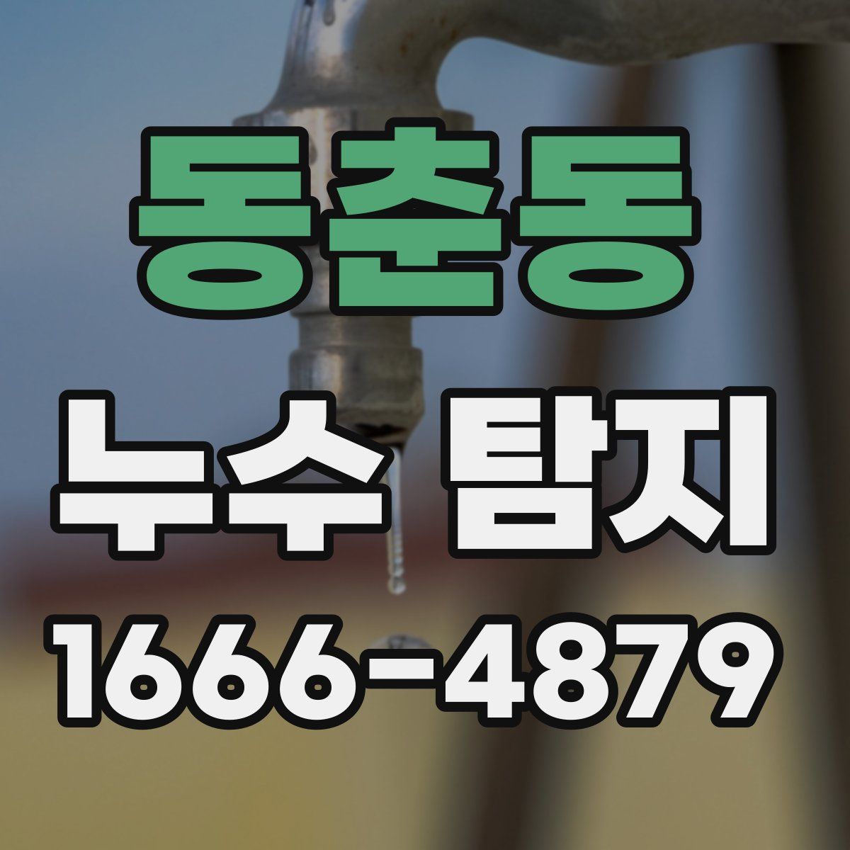 동춘동 누수 탐지