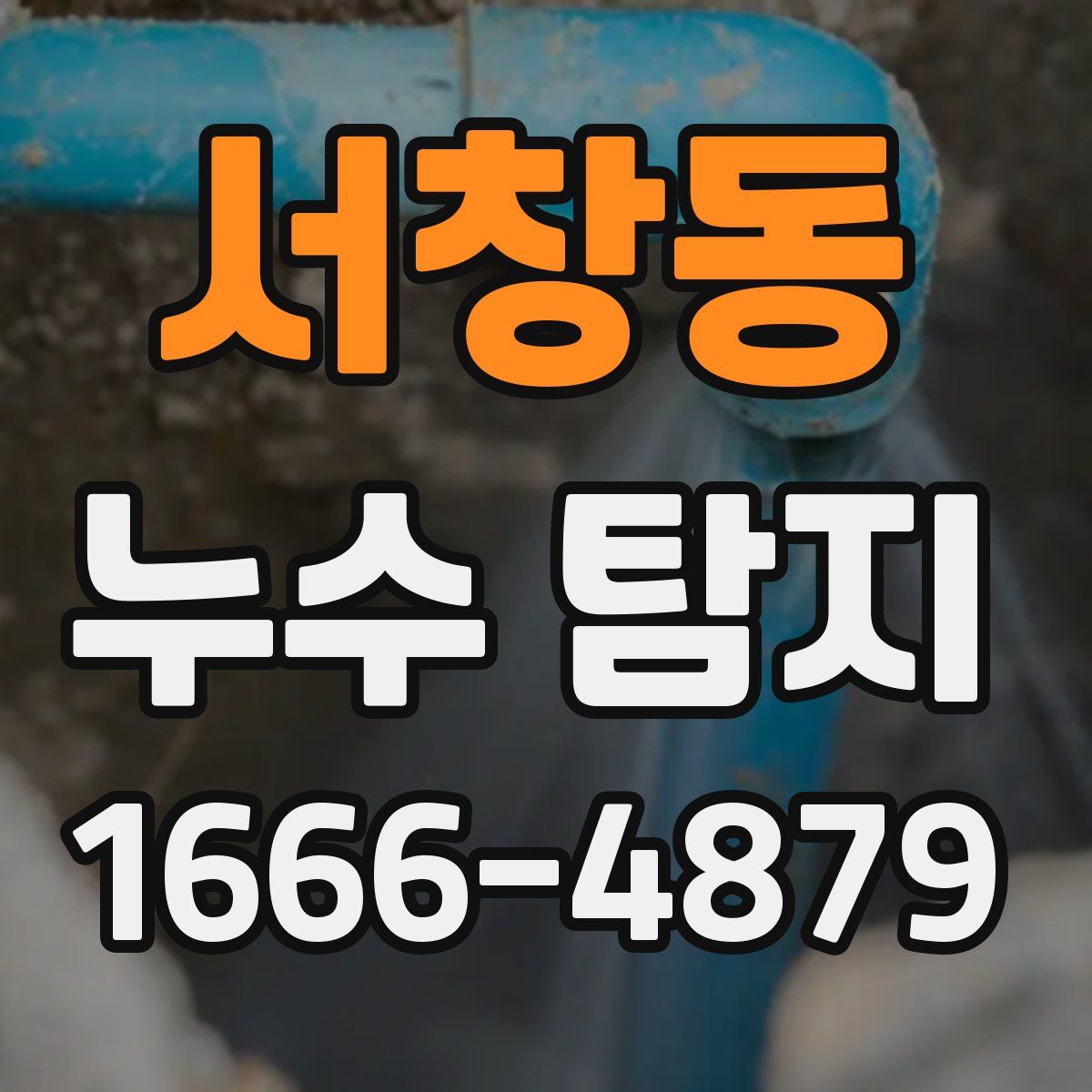 서창동 누수 탐지
