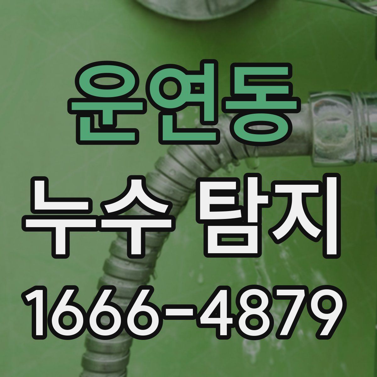 운연동 누수 탐지