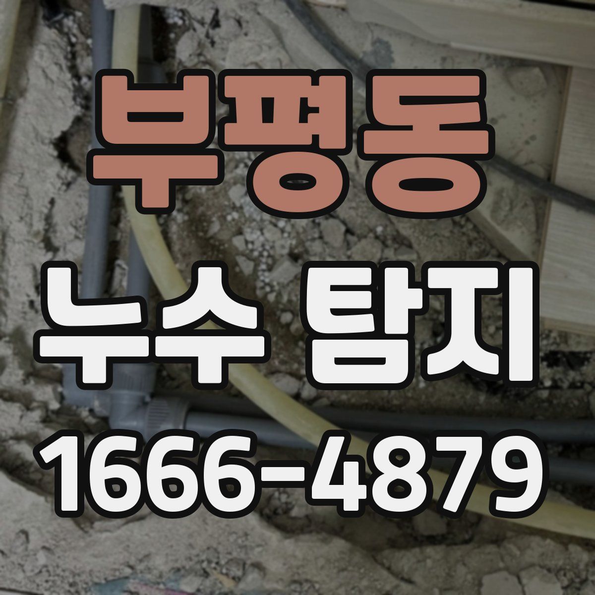 부평동 누수 탐지