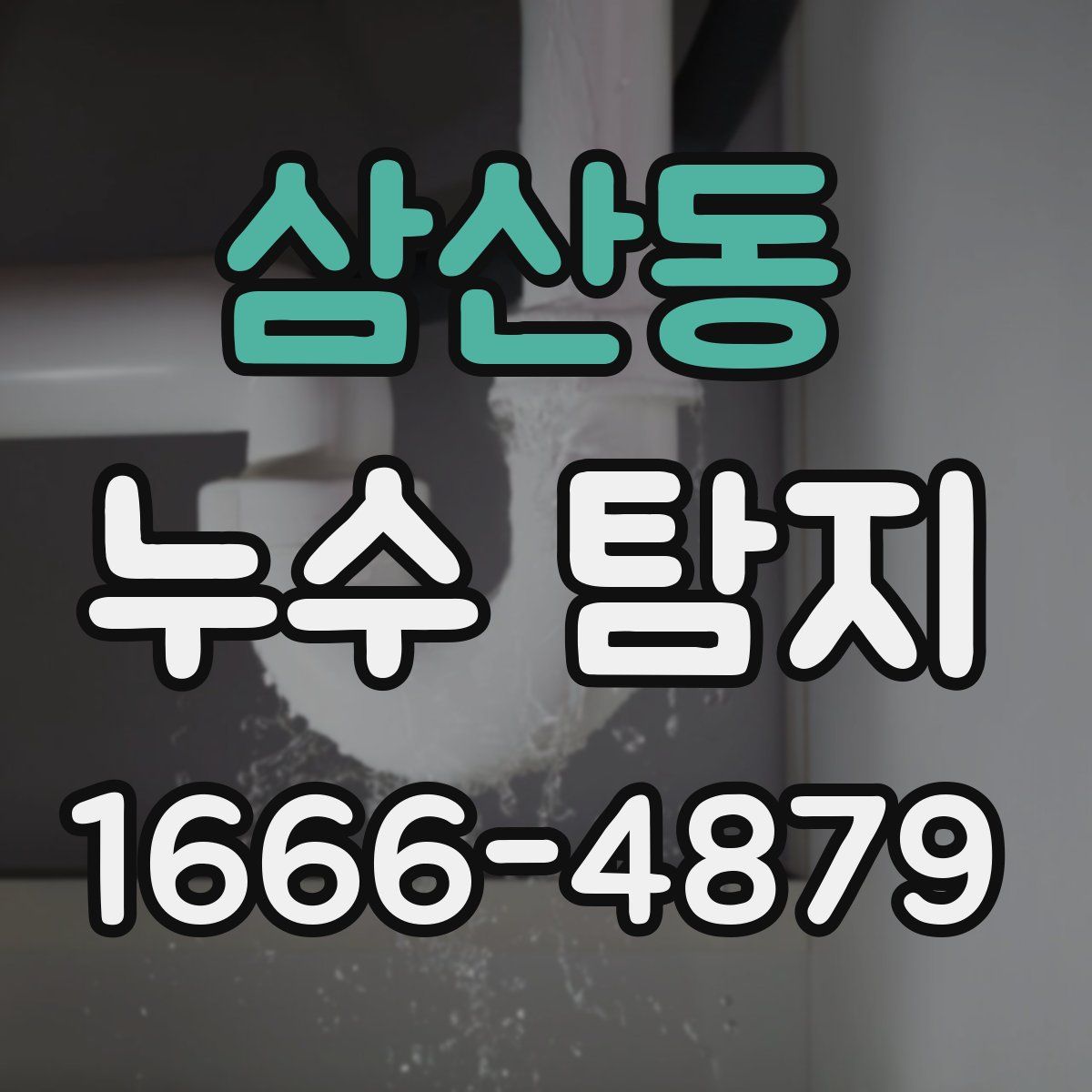 삼산동 누수 탐지