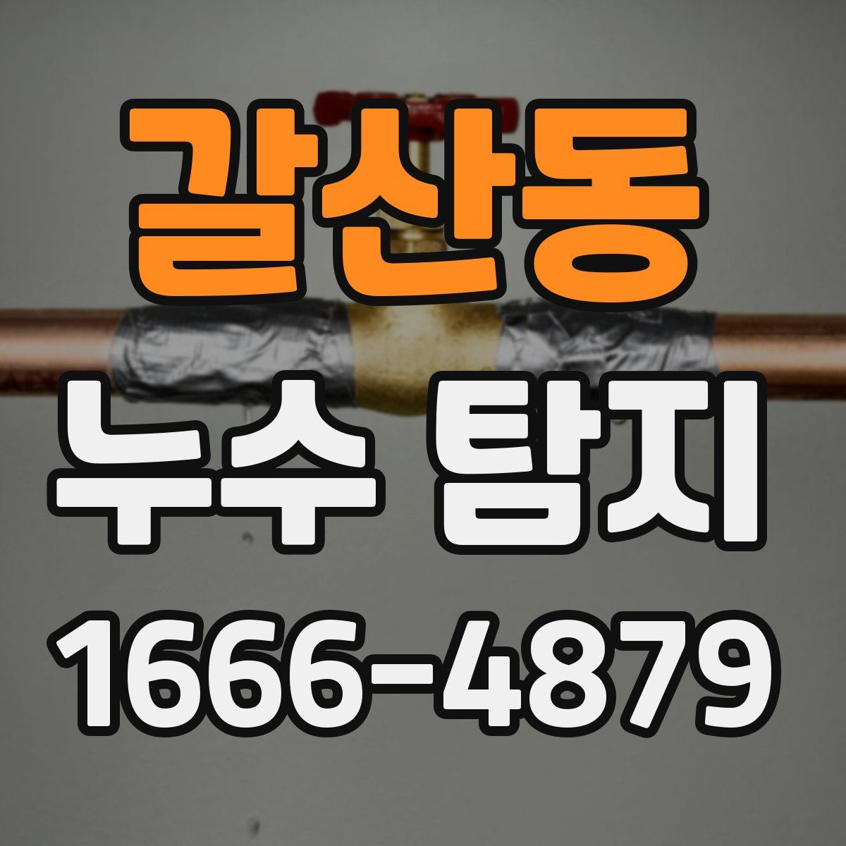 갈산동 누수 탐지