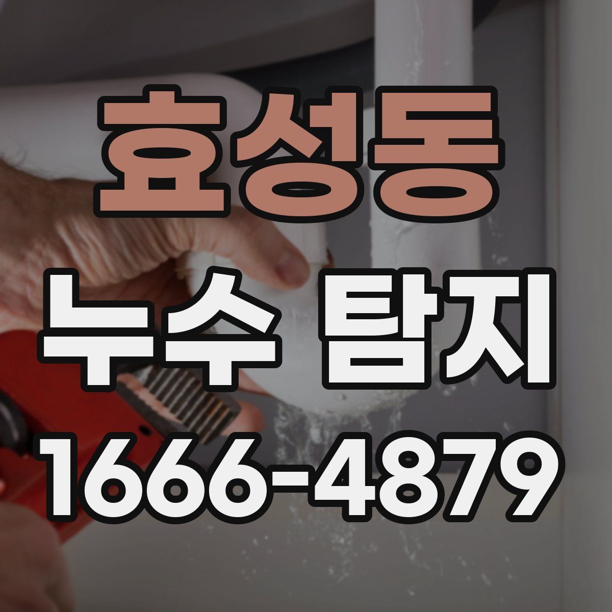 효성동 누수 탐지