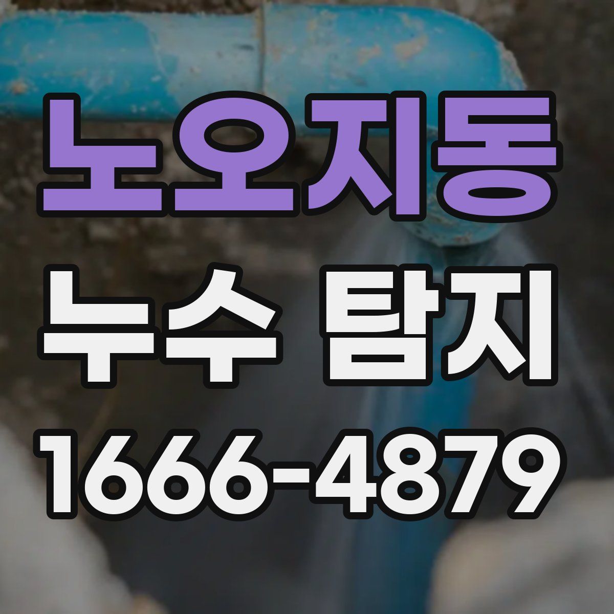 노오지동 누수 탐지