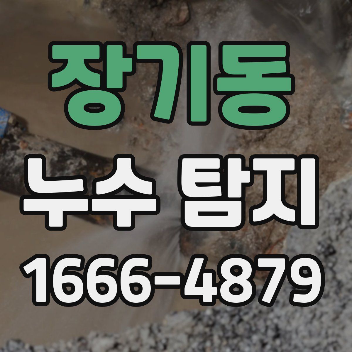 장기동 누수 탐지