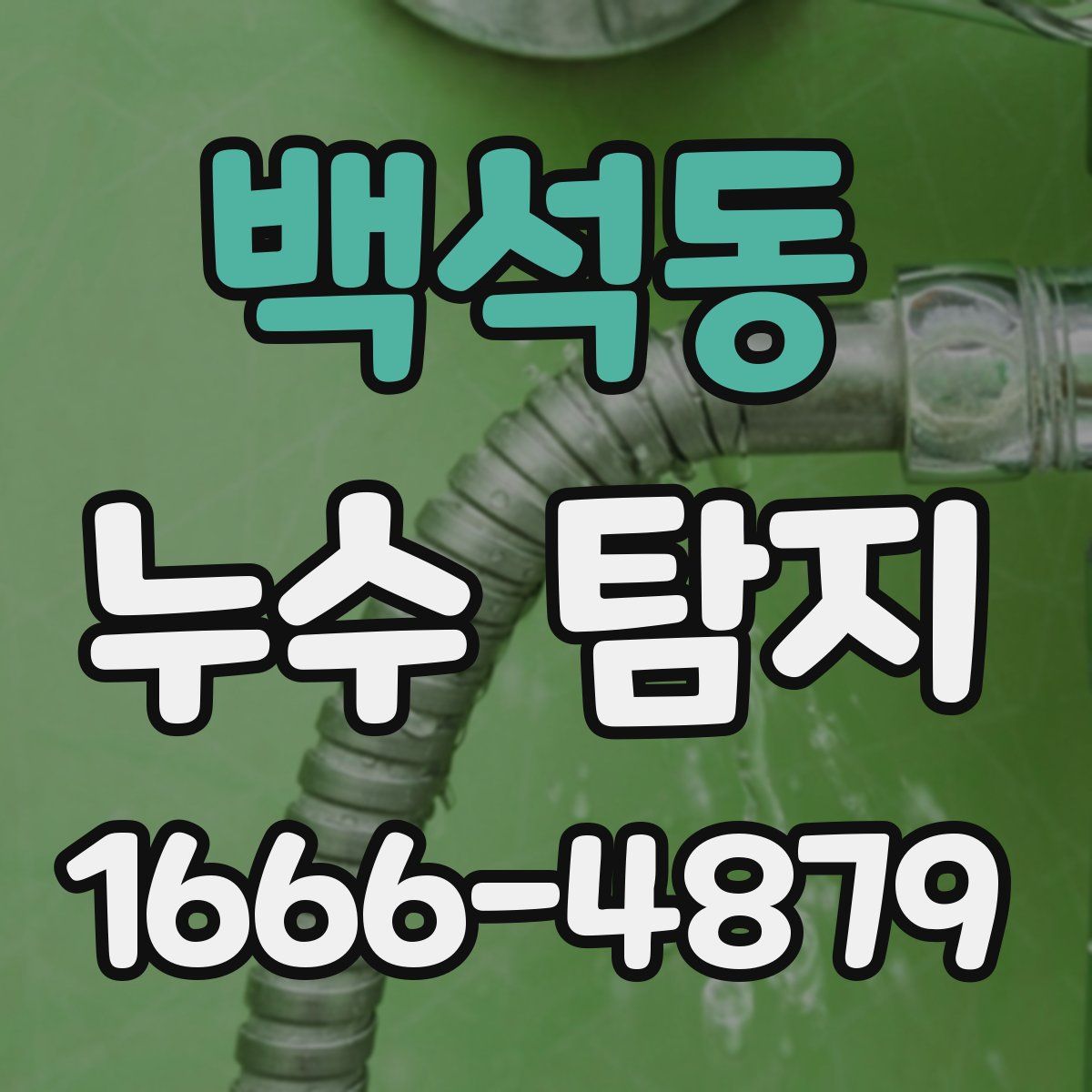 백석동 누수 탐지