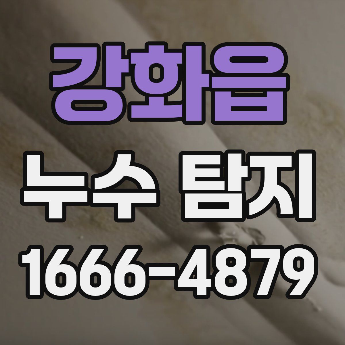 강화읍 누수 탐지